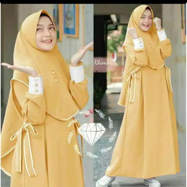 Ready Stock Dress tanpa Hijab 3