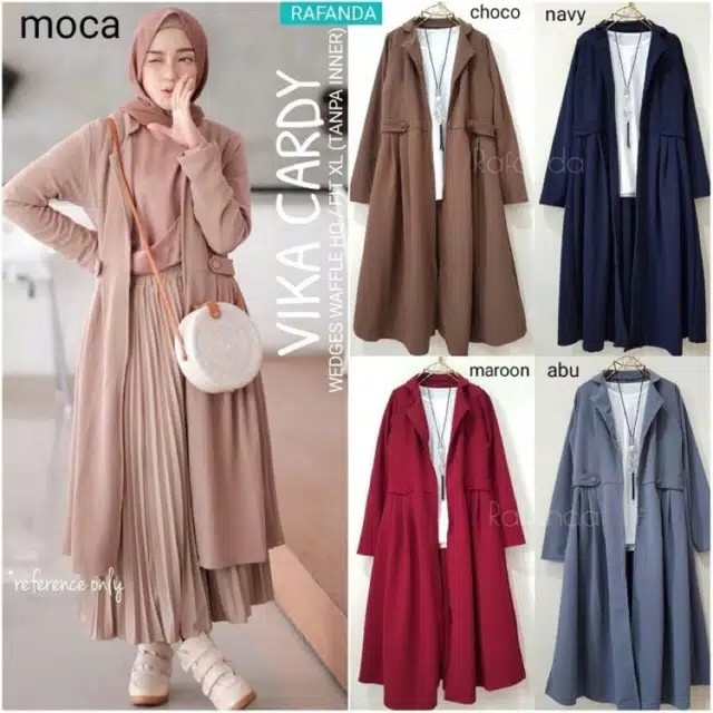 Ready stok Vika cardy
