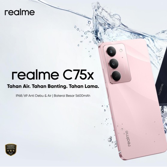 Realme C75x RAM 8GB ROM 128GB 2