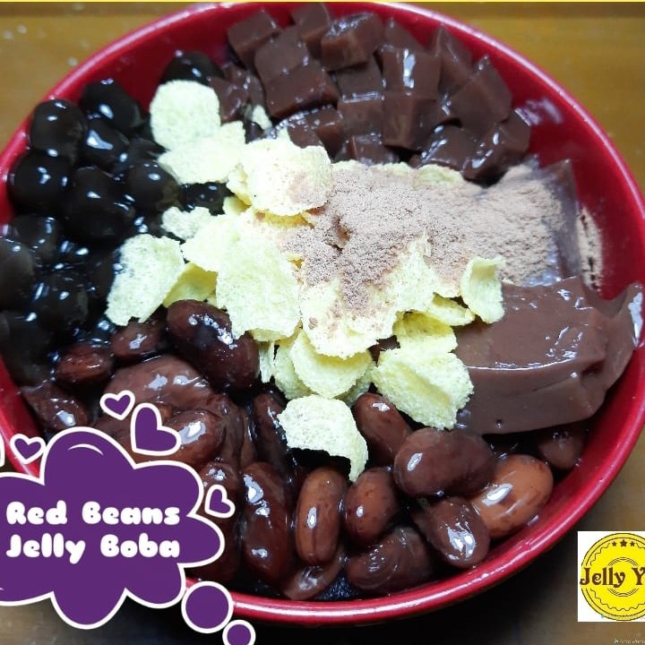 Red Beans Jelly Boba
