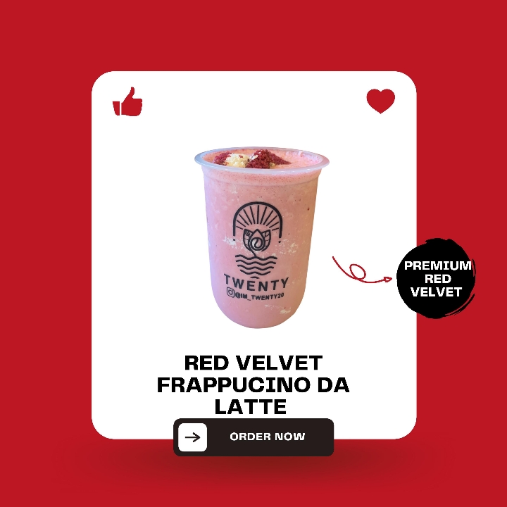 Red Velvet Frappucino da Latte