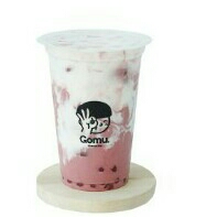 Red Velvet Milk Buble  Tambah Cream Cheees