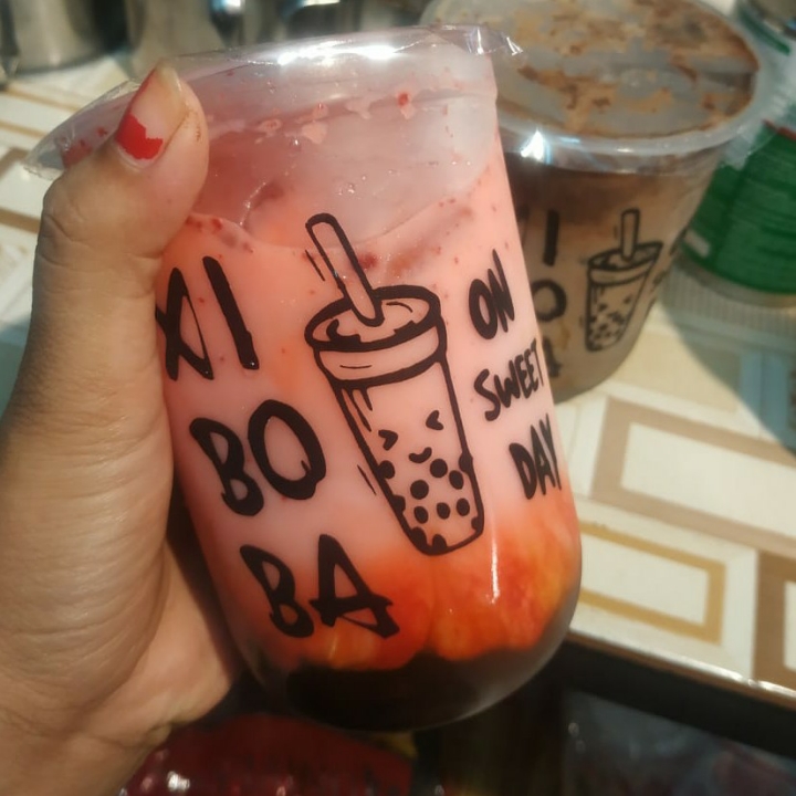 Red velvet Boba