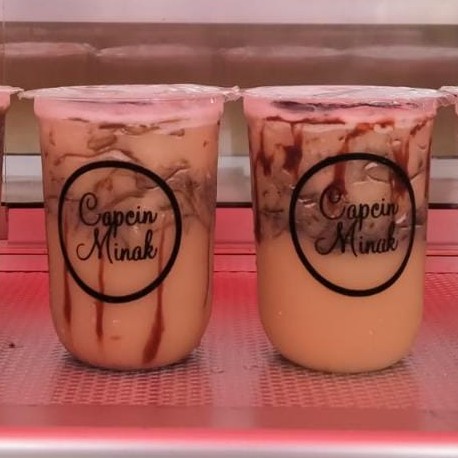 Red velvet Coklat Cincau