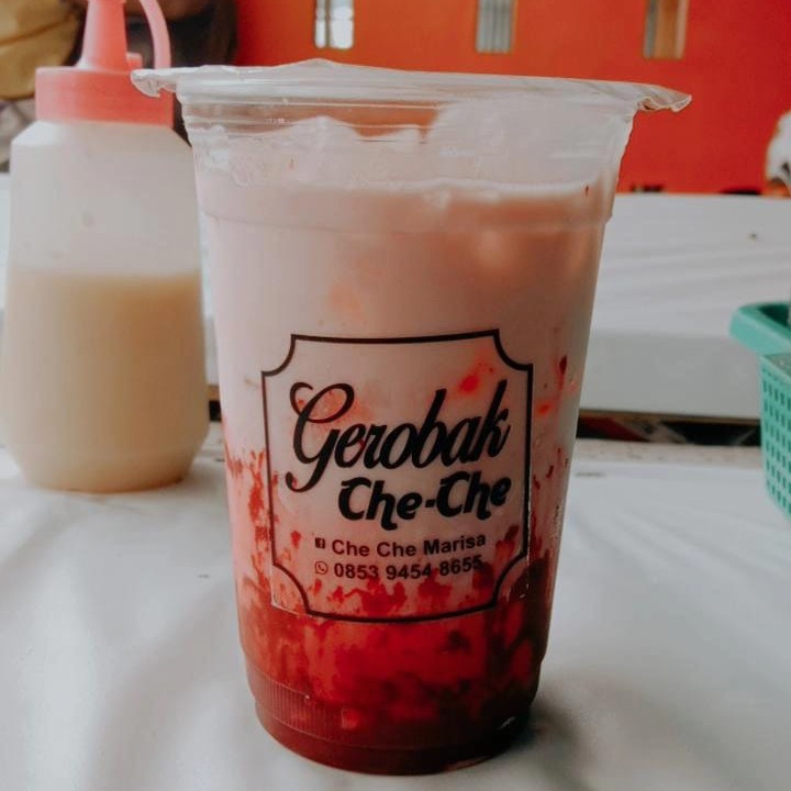 Redvelved Milk Boba