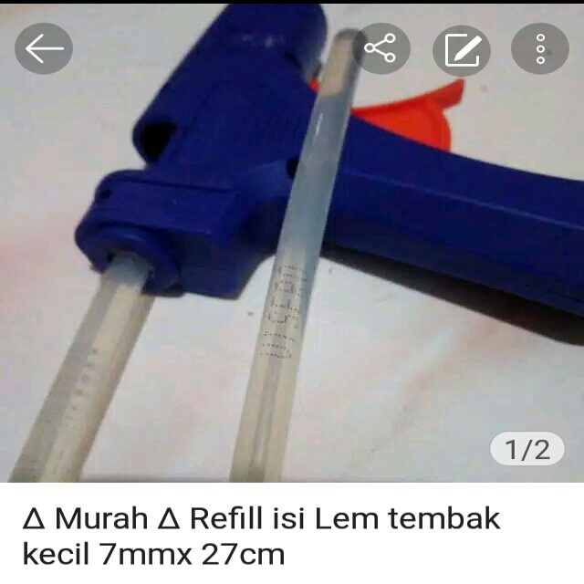 Refill Isi Lem Tembak Kecil 7mmx27cm