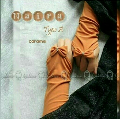 Ribbon Ring Handsock Mustard