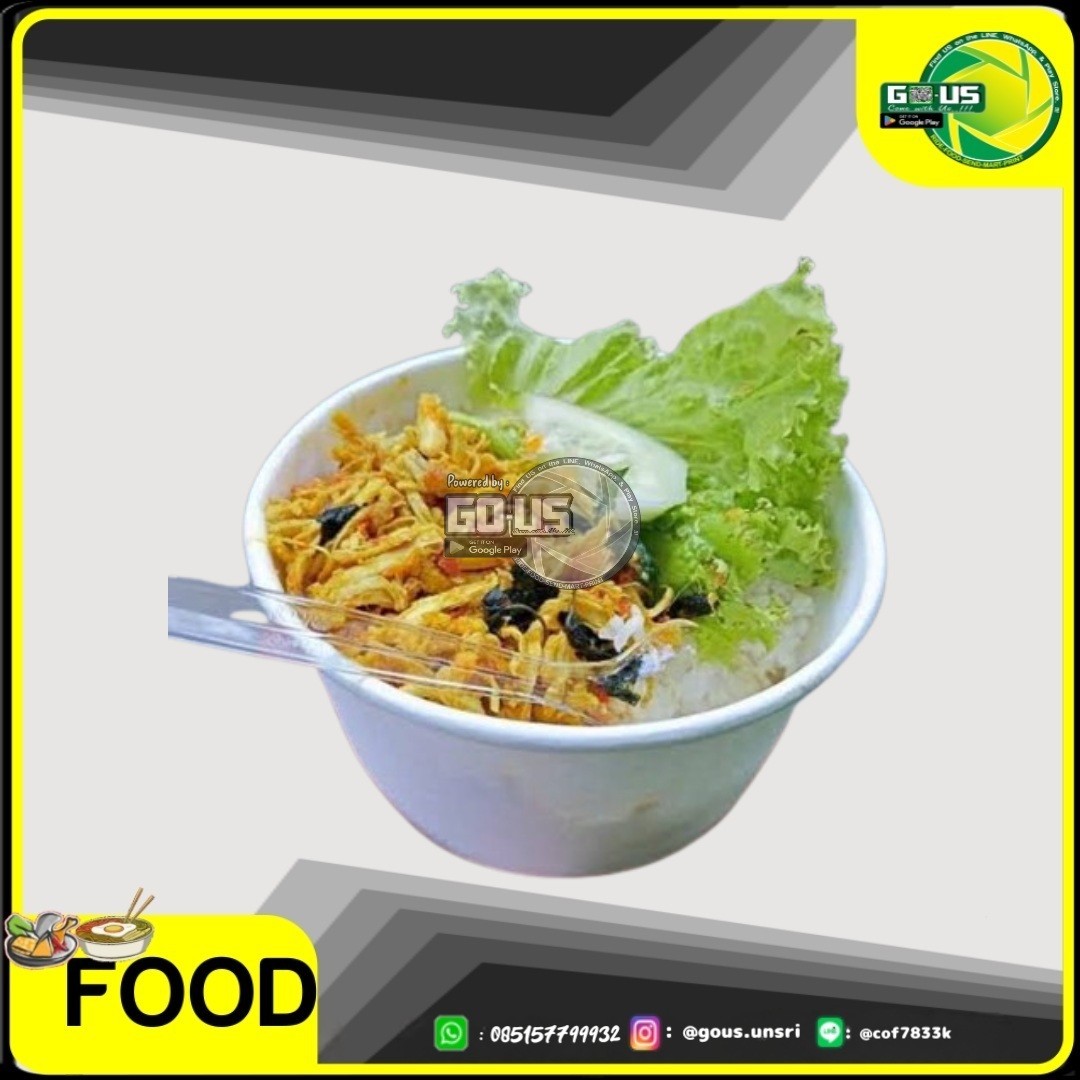 Rice BOWL Ayam Suwir Kemangi