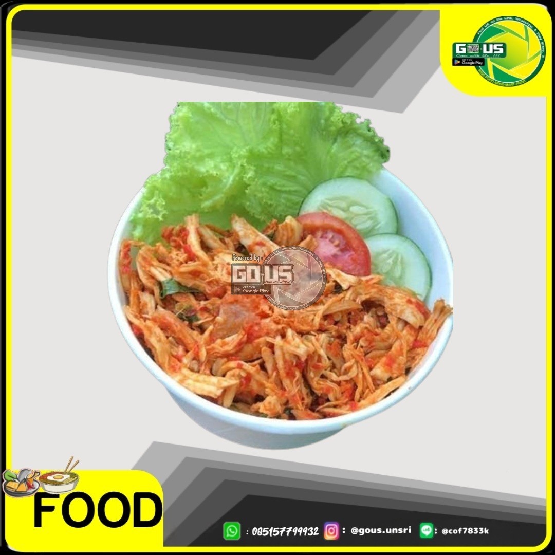 Rice BOWL Ayam Suwir Kecap