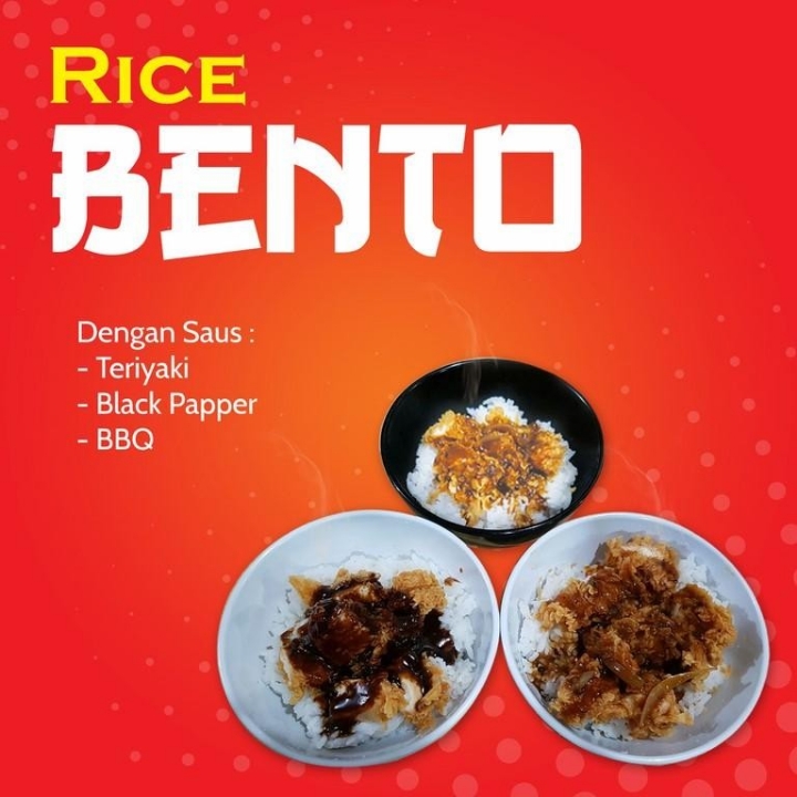 Rice Bento Teriyaki