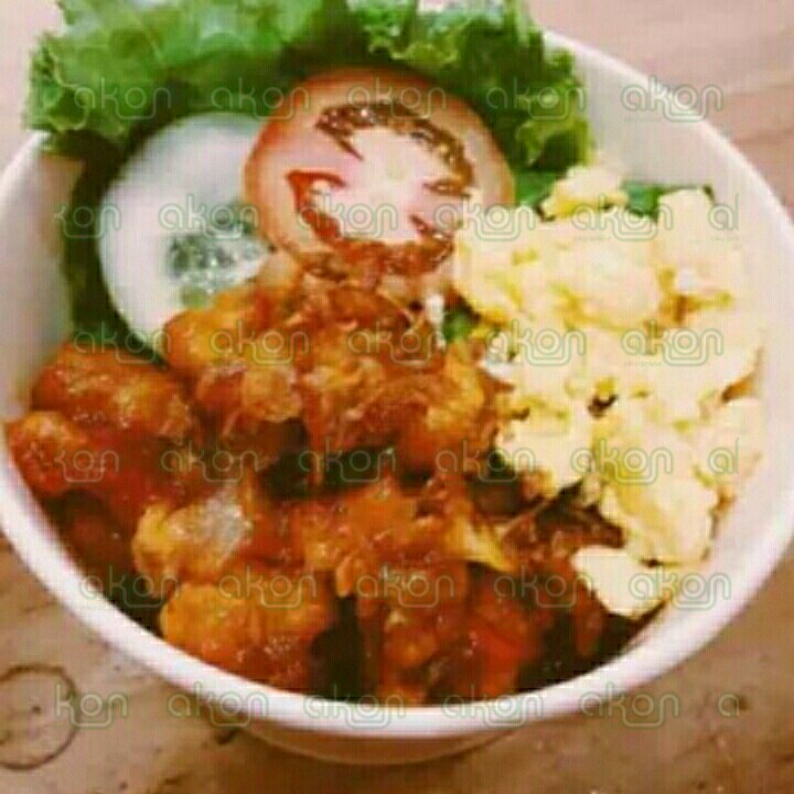 Rice Bowl Aladina Ayam Asam Manis