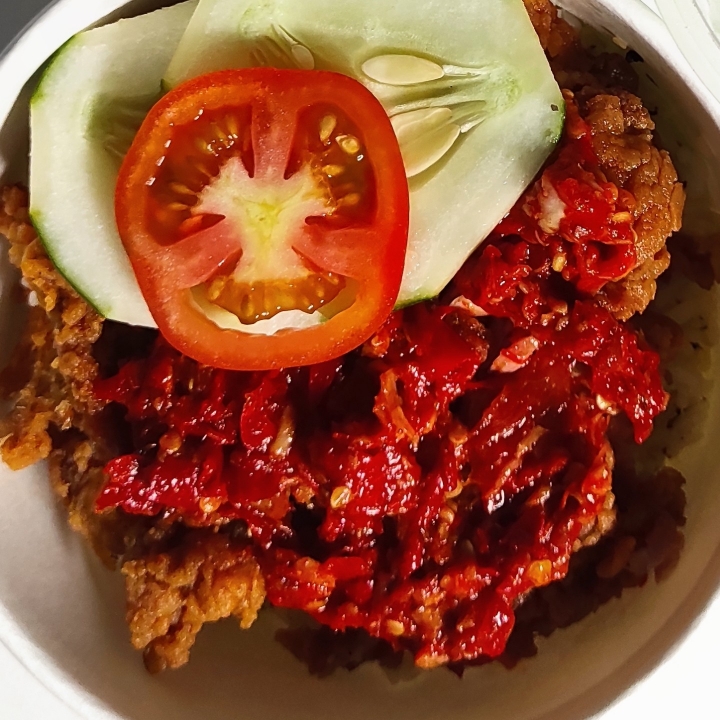 Rice Bowl Ayam Geprek