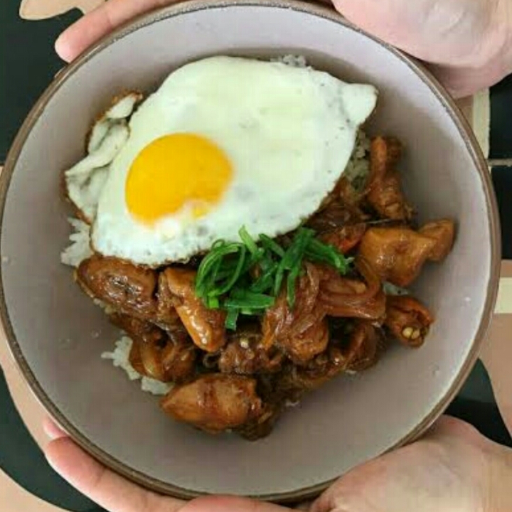 Rice Bowl Ayam Karamel No Pedas