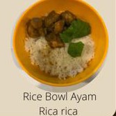 Rice Bowl Ayam Rica rica