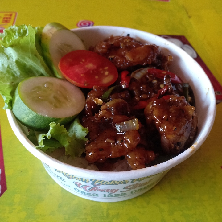 Rice Bowl Ayam Saos Barbeque
