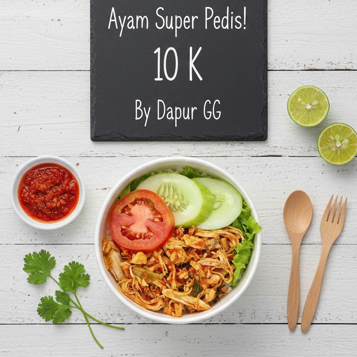 Rice Bowl Ayam Suwir