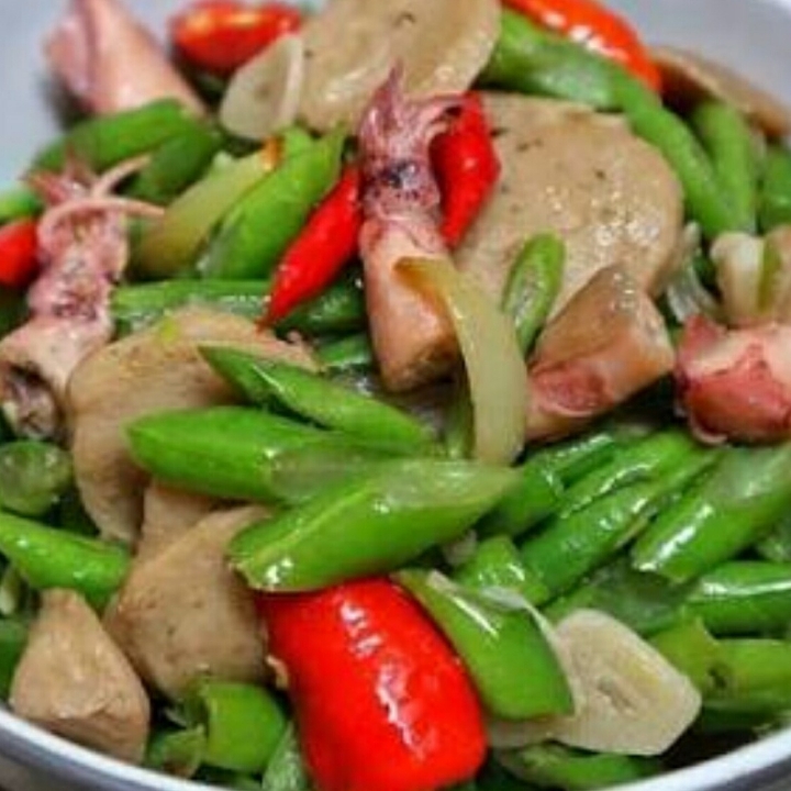 Rice Bowl Beef  Tumis Buncis