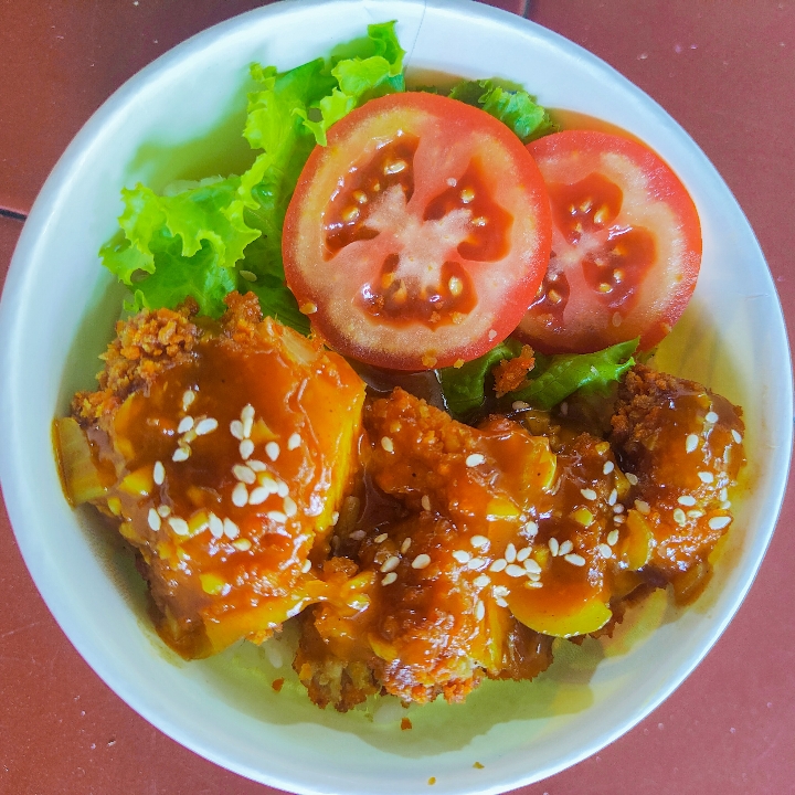 Rice Bowl Chicken Katsu