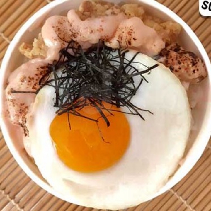 Rice Bowl Chicken Mentai