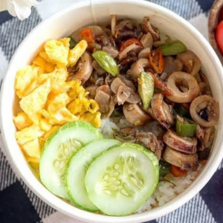 Rice Bowl Cumi Asin