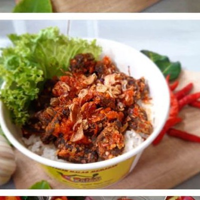 Rice Bowl Paru pedas