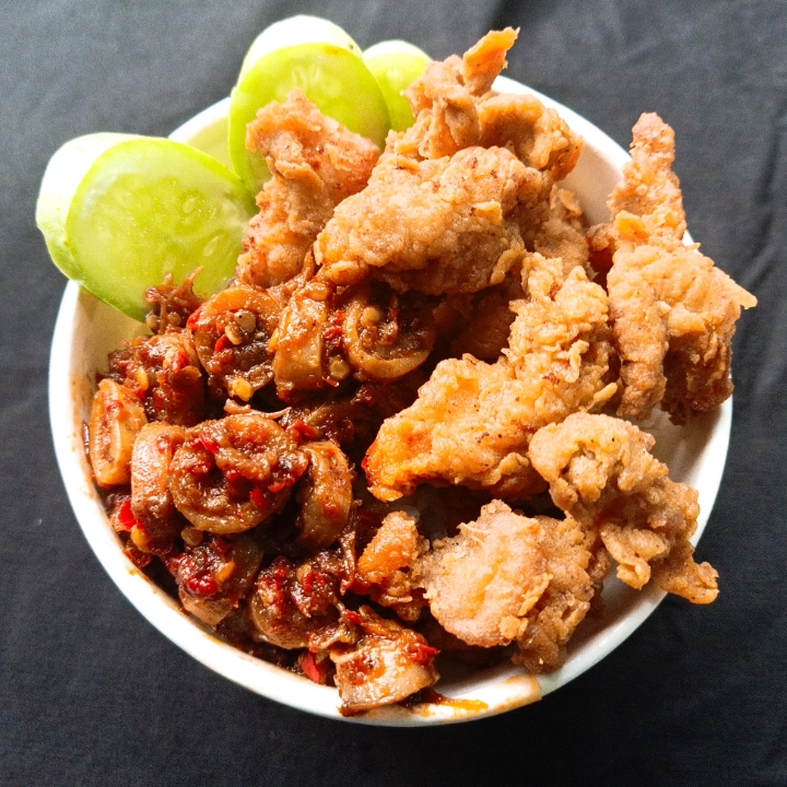 Rice Bowl Sambal Cumi