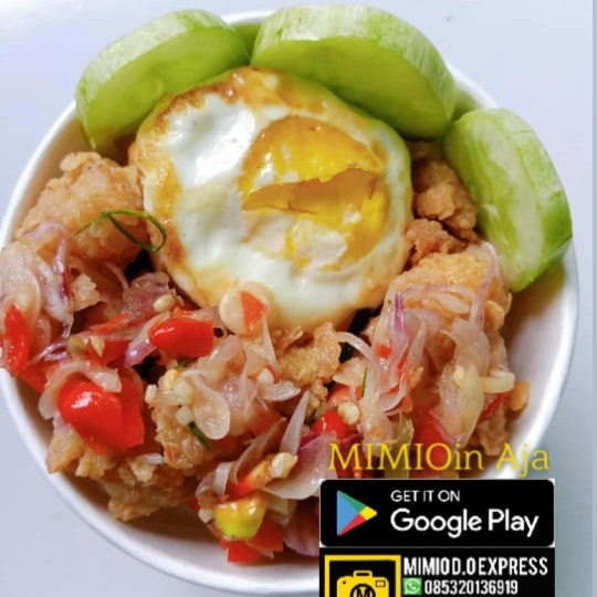 Rice Bowl Sambal Matah