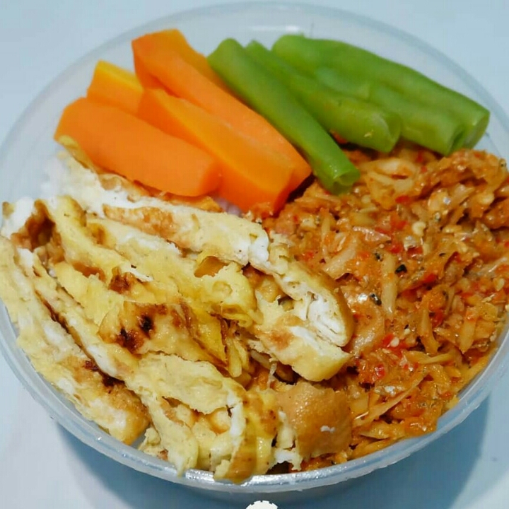 Rice Bowl Sambal Teri Petai