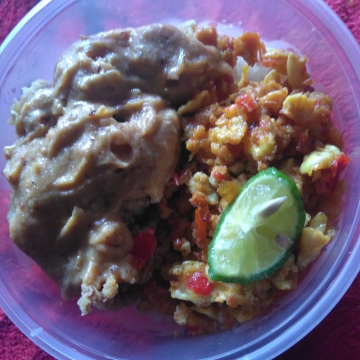 Rice Box Cumi Sambal Geprek 