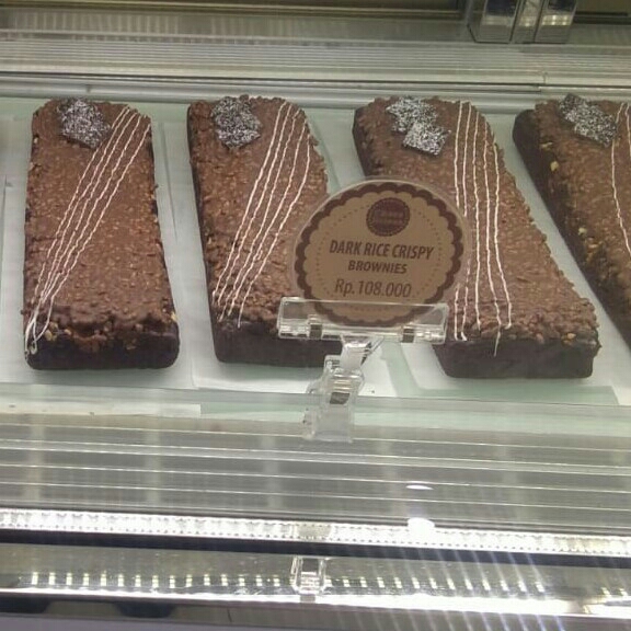 Rice Crispy Dark Brownies