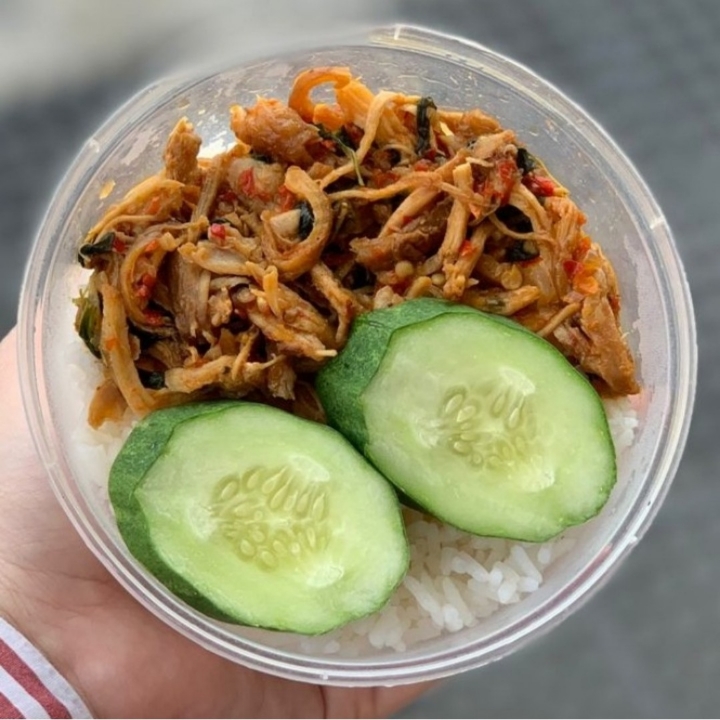 Ricebowl Ayam Suir Kemangi