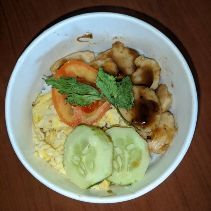 Ricebowl Bola Ikan