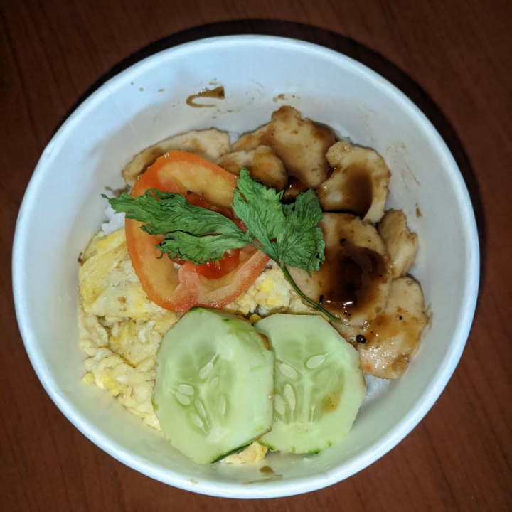 Ricebowl Bola Udang