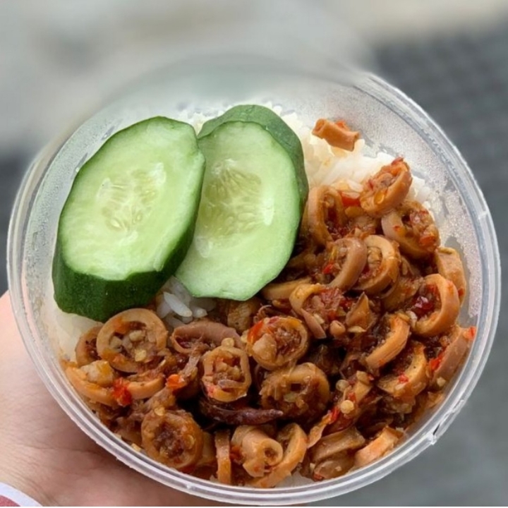 Ricebowl Sambal Cumi Asin