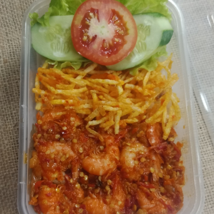 Ricebox Udang Balado