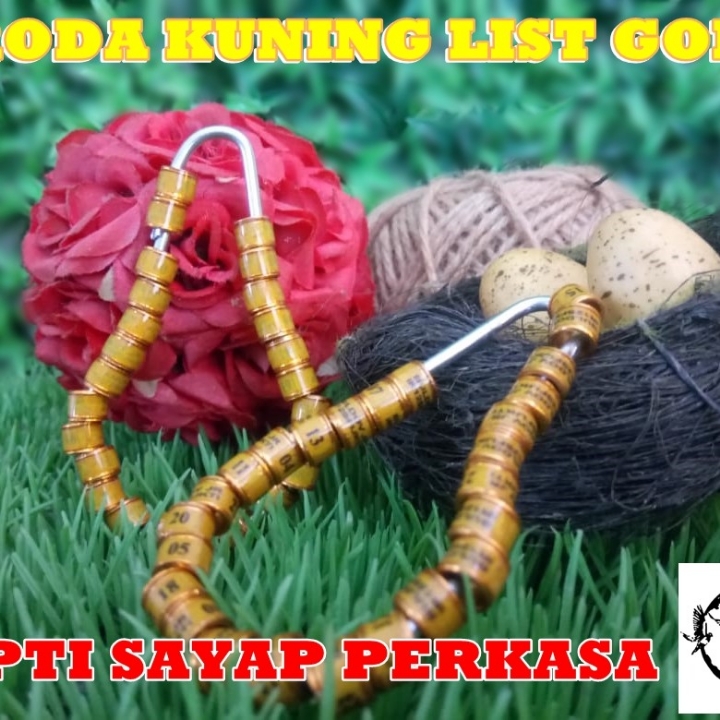 Ring Burung Kicau Roda Custom Pakai Nama Sendiri 