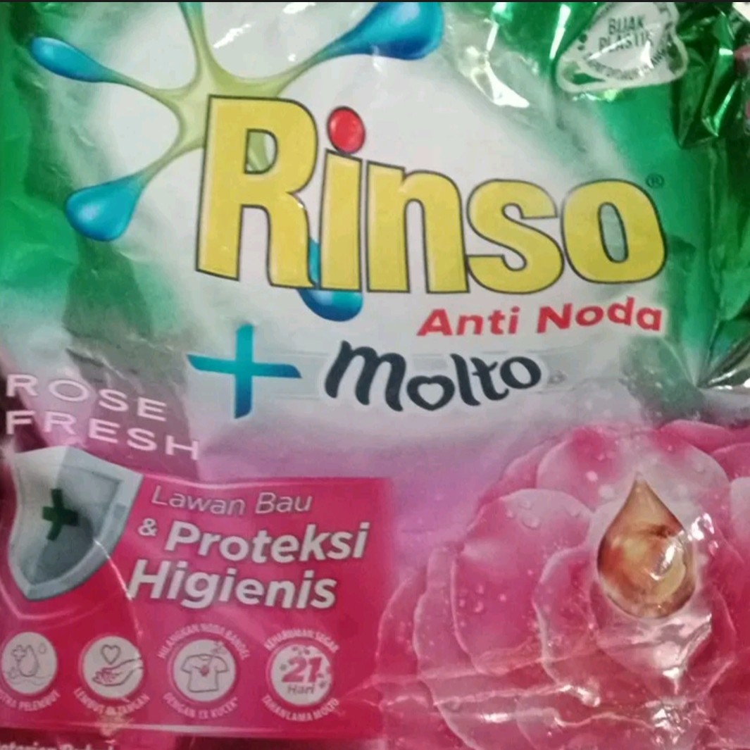 Rinso Anti Noda Rose Fresh 770gr