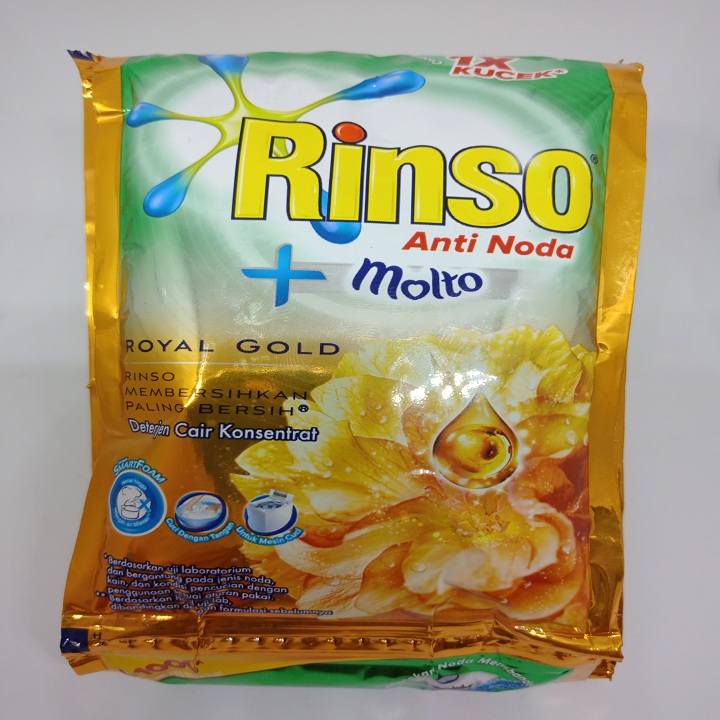 Rinso Anti Noda plus Molto Royal Gold rtg