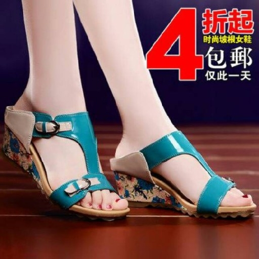 Rj01 Wedges Flower Tosca