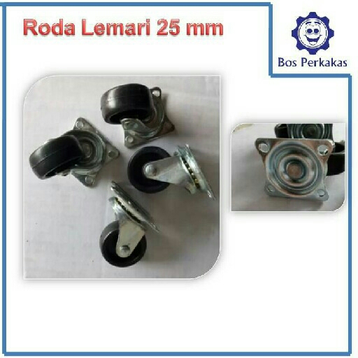 Roda Lemari 25 mm