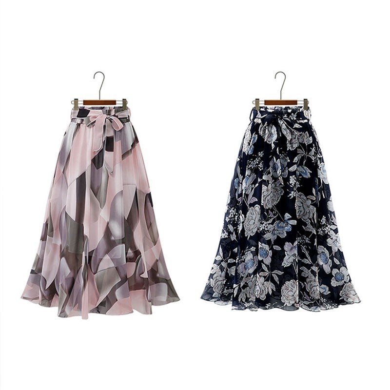 Rok Motif Bunga