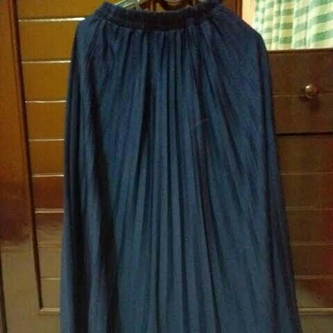 Rok Plisket Navy Quinzha Shop 2