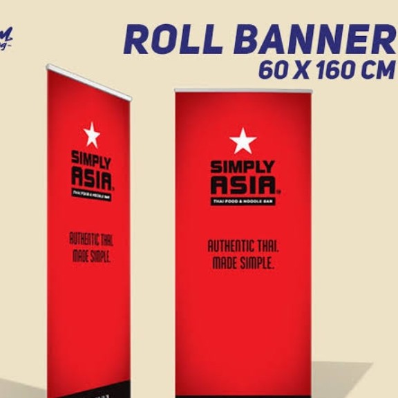 Roll Up Banner 60 160 Cm 3