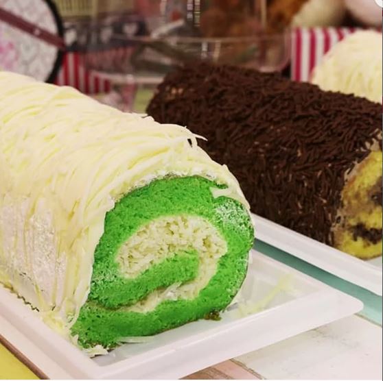 Roll Cake Bolu Gulung