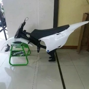 Rolling sasis Rangka motor cross-trail model kx85 pnp for mesin juvite