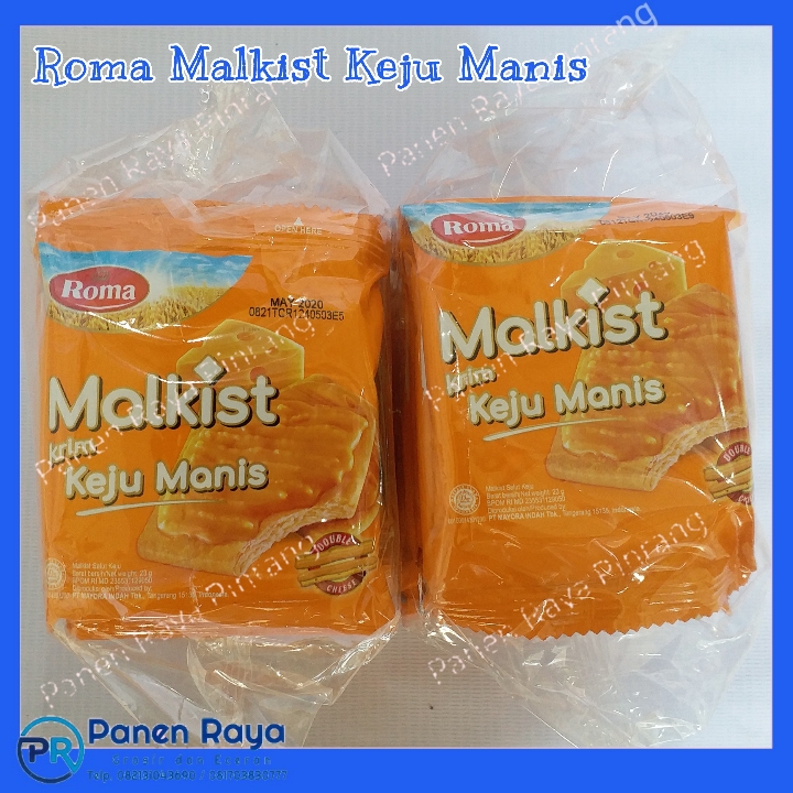 Roma Malkist Keju Manis Sachet