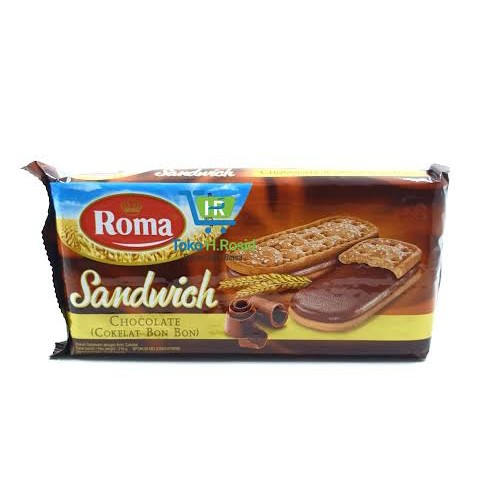 Roma Samdwich Krim Coklat