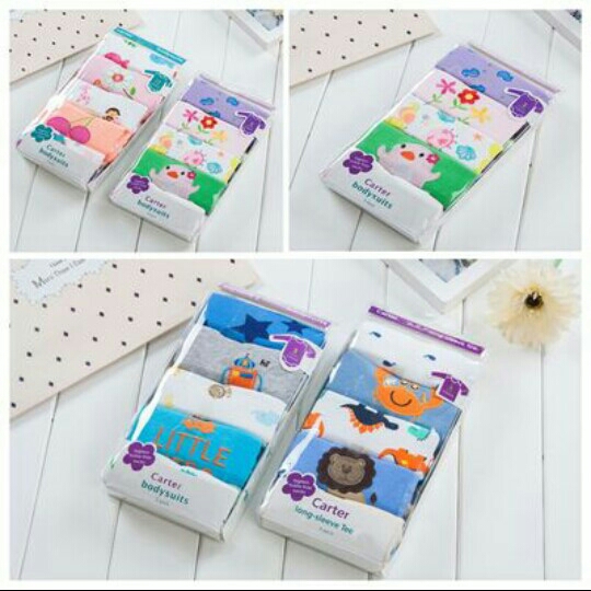 Romper bayi corak model popok 4
