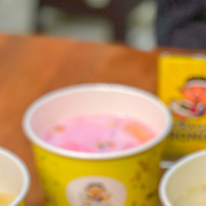 Wedang Ronde Susu Mawar