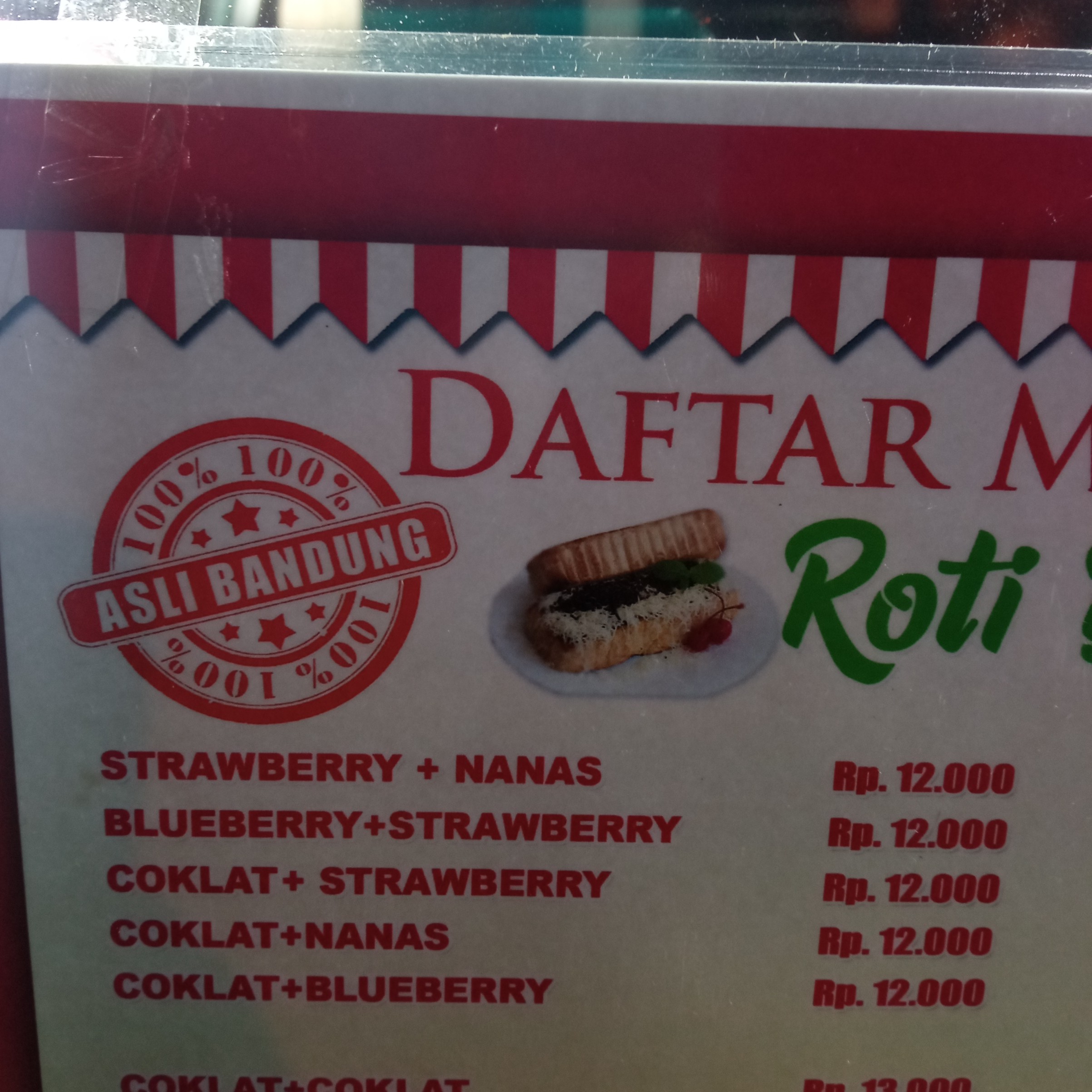Roti Bakar Aneka Rasa